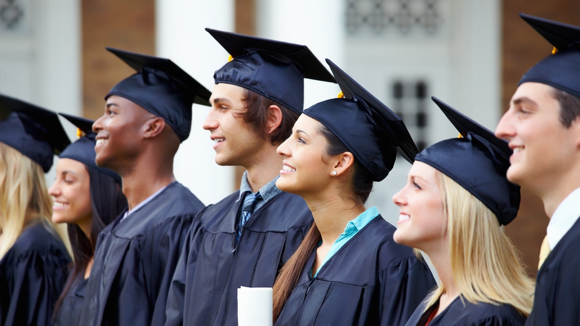 Allied health professionals at graduation